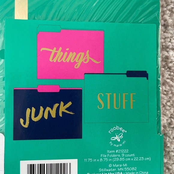 Colorful Decorative File Folder Set - Picture 3 of 5